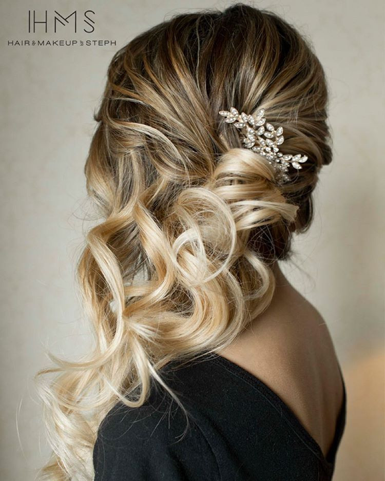 Pretty Hairstyles For Bridesmaids
 Pretty bridesmaid hairstyle hairandmakeupbysteph