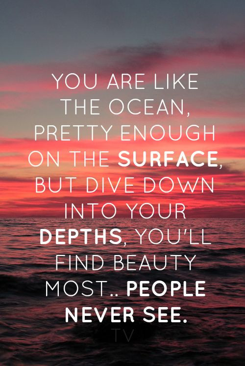 Pretty Inspirational Quotes
 Ocean Beautiful Quotes QuotesGram