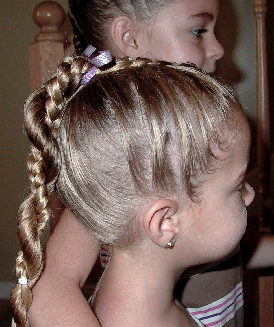 Pretty Little Girl Braided Hairstyles
 Little Girl’s Hairstyles French Braid Twist Around