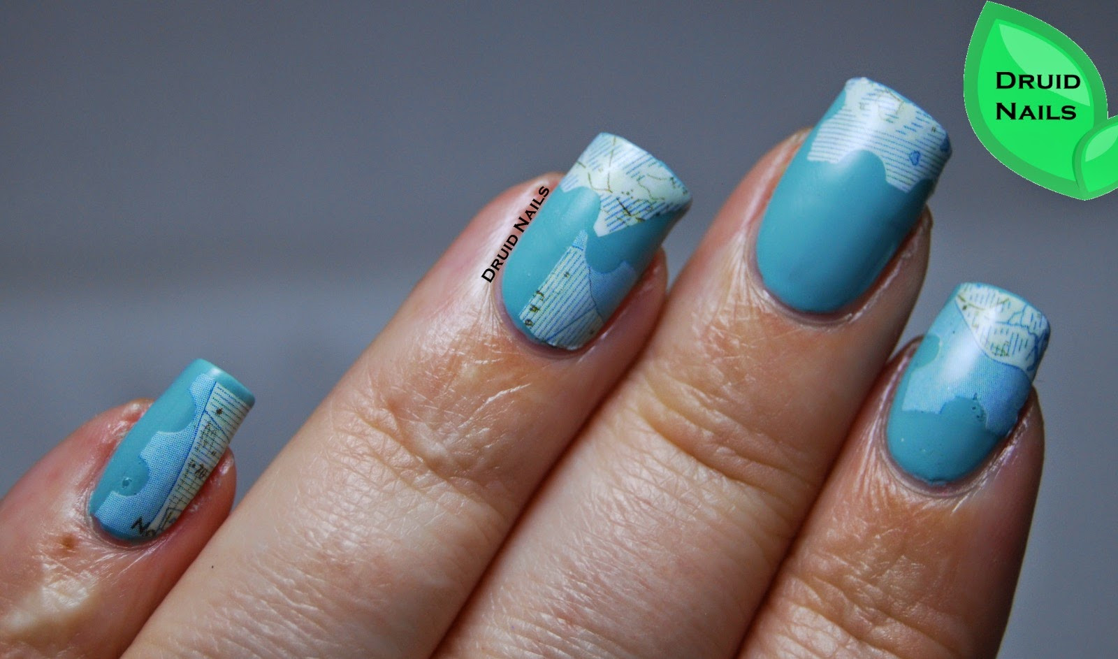 Pretty Nails Bend
 Druid Nails Born Pretty Store Review Road map water decals
