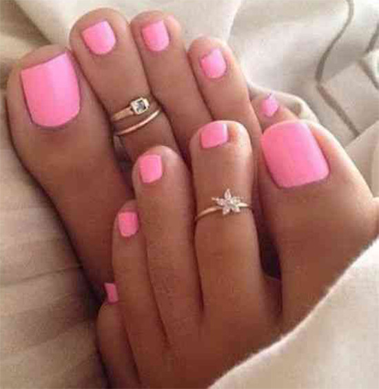 Pretty Nails For Girls
 Top 10 Cute Pink Toe nail art designs and ideas simply