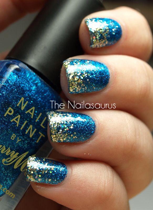 Pretty Nails Niles
 glitter dipped in glitter nails