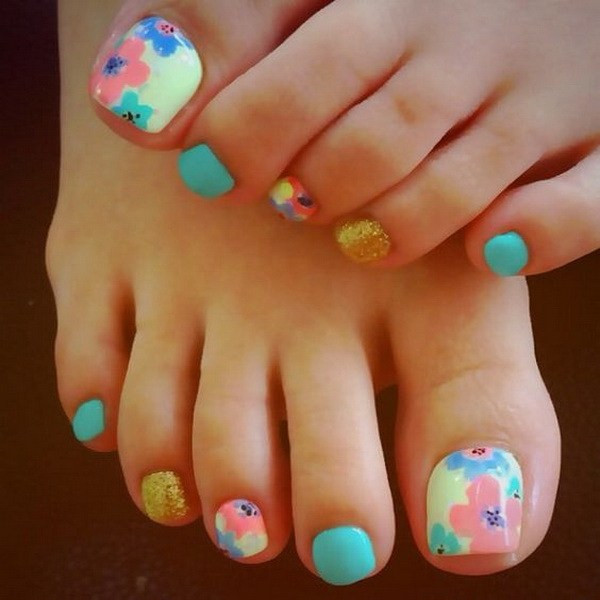 Pretty Toe Nail Colors
 50 Pretty Toe Nail Art Ideas For Creative Juice