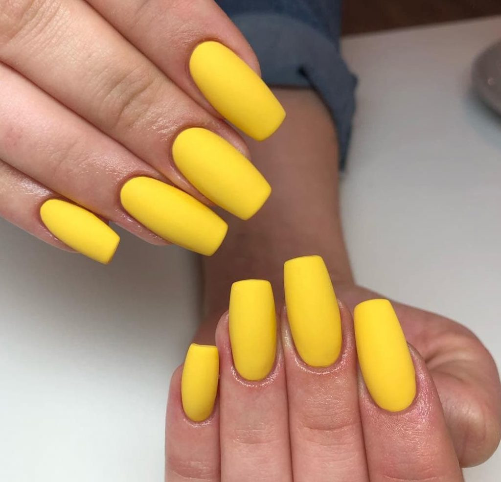 Pretty Yellow Nails
 Yellow Acrylic Nails 【Top】21 Design Ideas & Inspiration