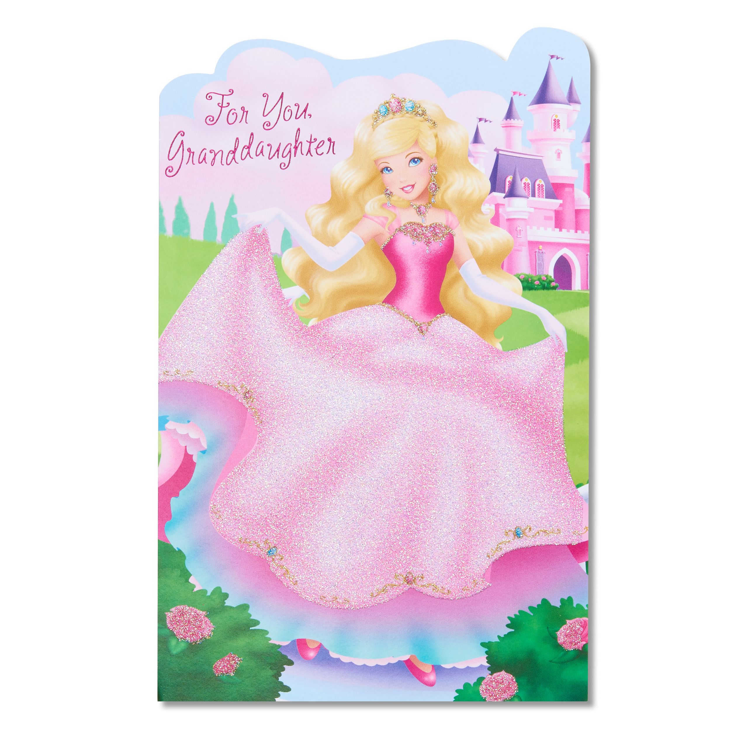Princess Birthday Cards
 American Greetings Princess Birthday Card for