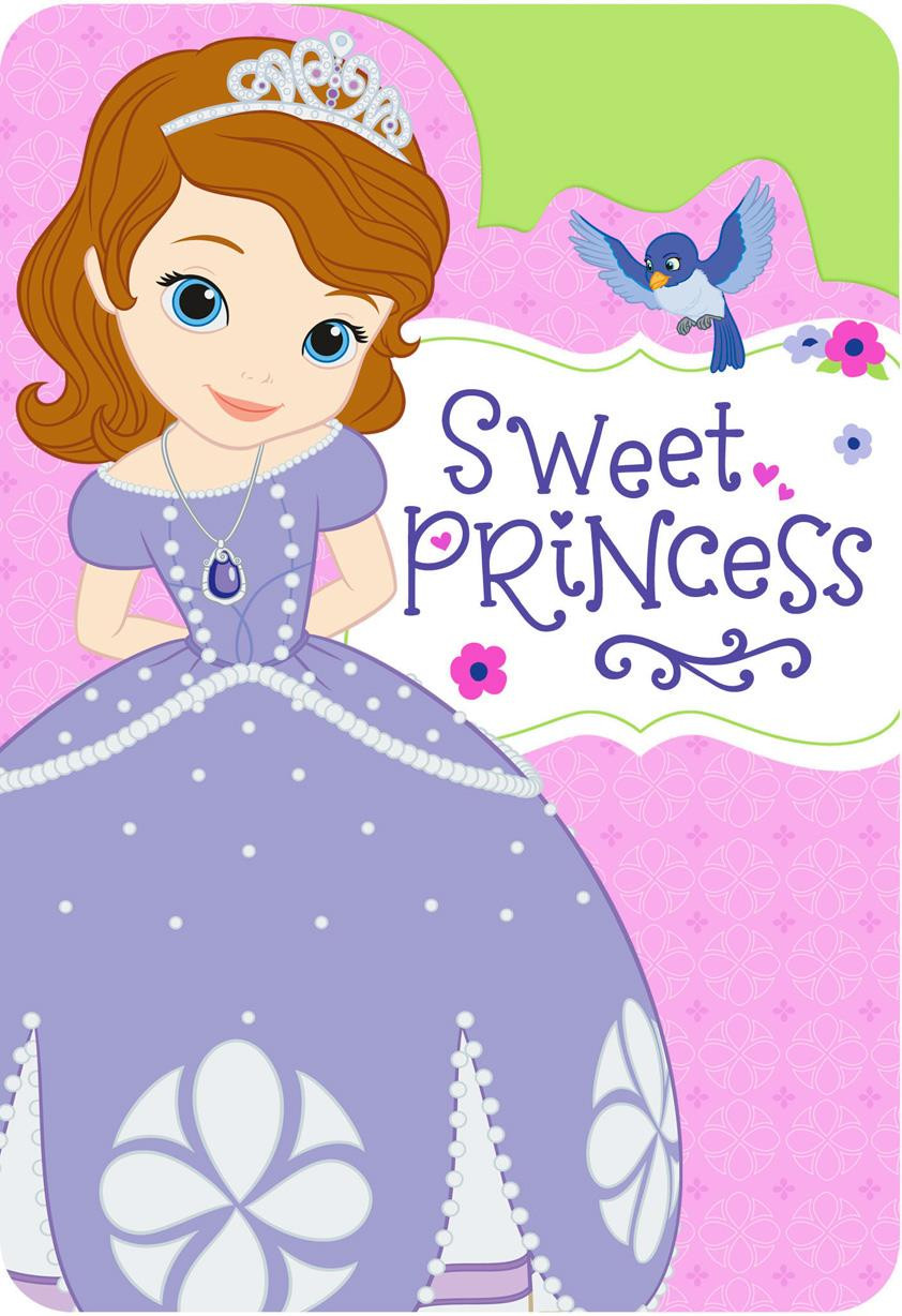 Princess Birthday Cards
 Sofia the First Sweet Princess Birthday Card for Girl