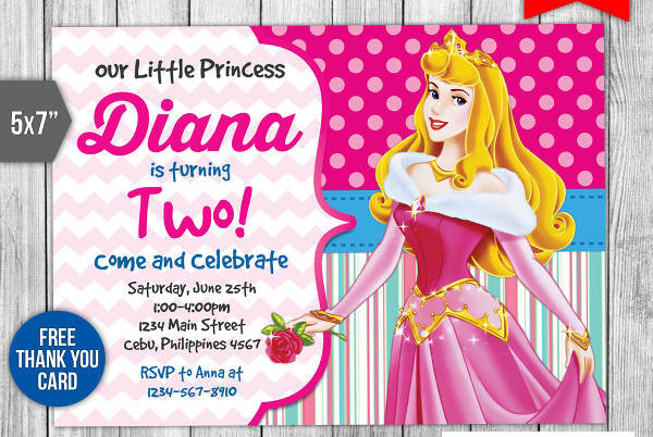 Princess Birthday Cards
 FREE 33 Birthday Card Designs & Examples in PSD