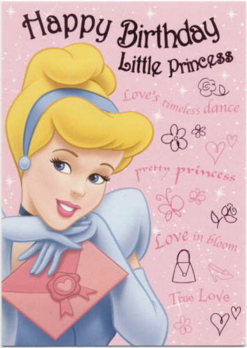 Princess Birthday Cards
 Birthday Cards