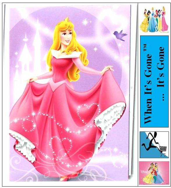 Princess Birthday Cards
 Disney Cartoon Character CARDS WRAPPING PAPER STATIONERY