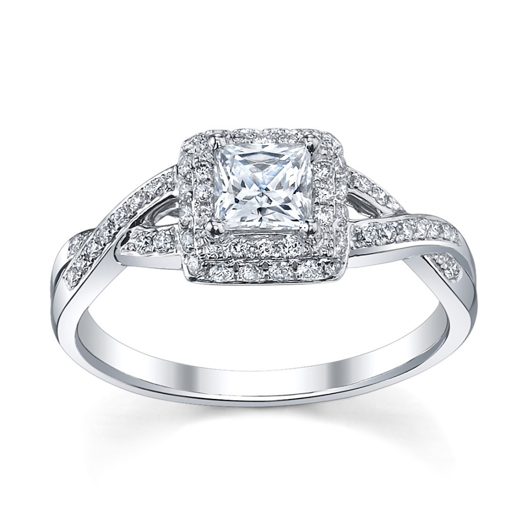 Princess Cut With Halo Engagement Rings
 6 Princess Cut Engagement Rings She ll Love Robbins