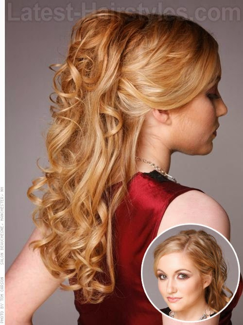 Princess Updo Hairstyle
 Hairstyles for Prom Half Up Half Down Hairstyles For Women