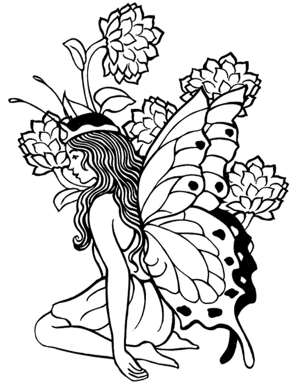 Print Free Coloring Pages For Adults
 Printable Adult Coloring Pages Fairy Coloring Home