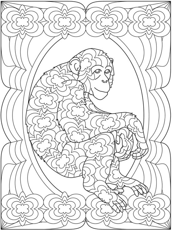 Printable Adult Coloring Book
 50 Trippy Coloring Pages