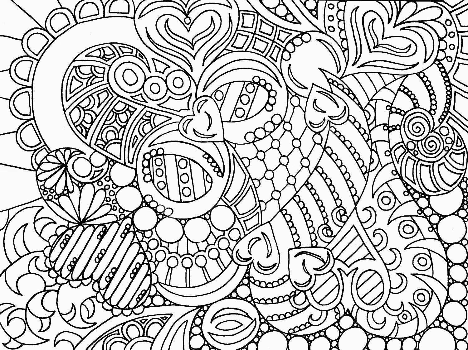 Printable Adult Coloring Book
 Coloring Sheet for Kids – Coloring Pages Blog