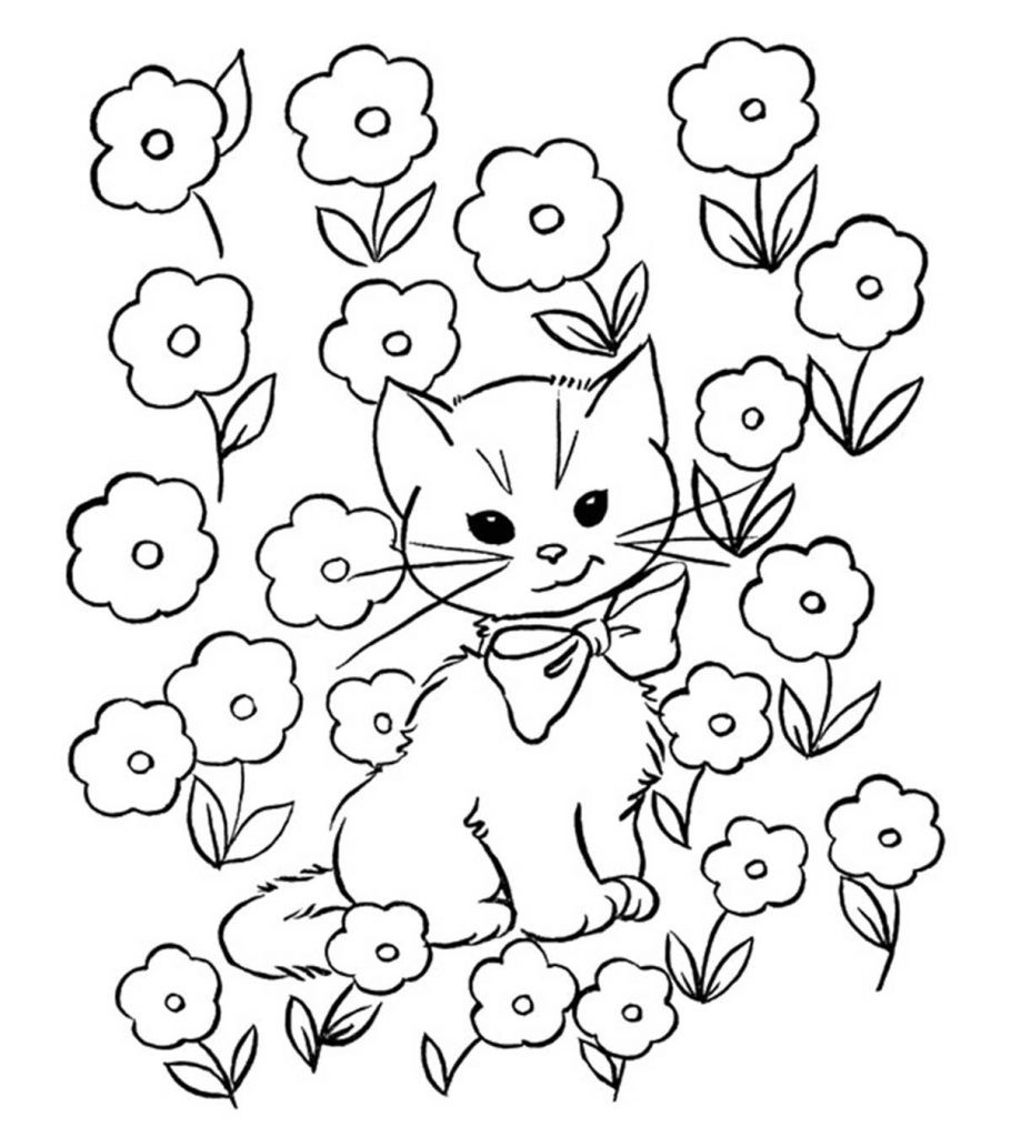 Printable Cat Coloring Pages For Kids
 Top 30 Free Printable Cat Coloring Pages For Kids