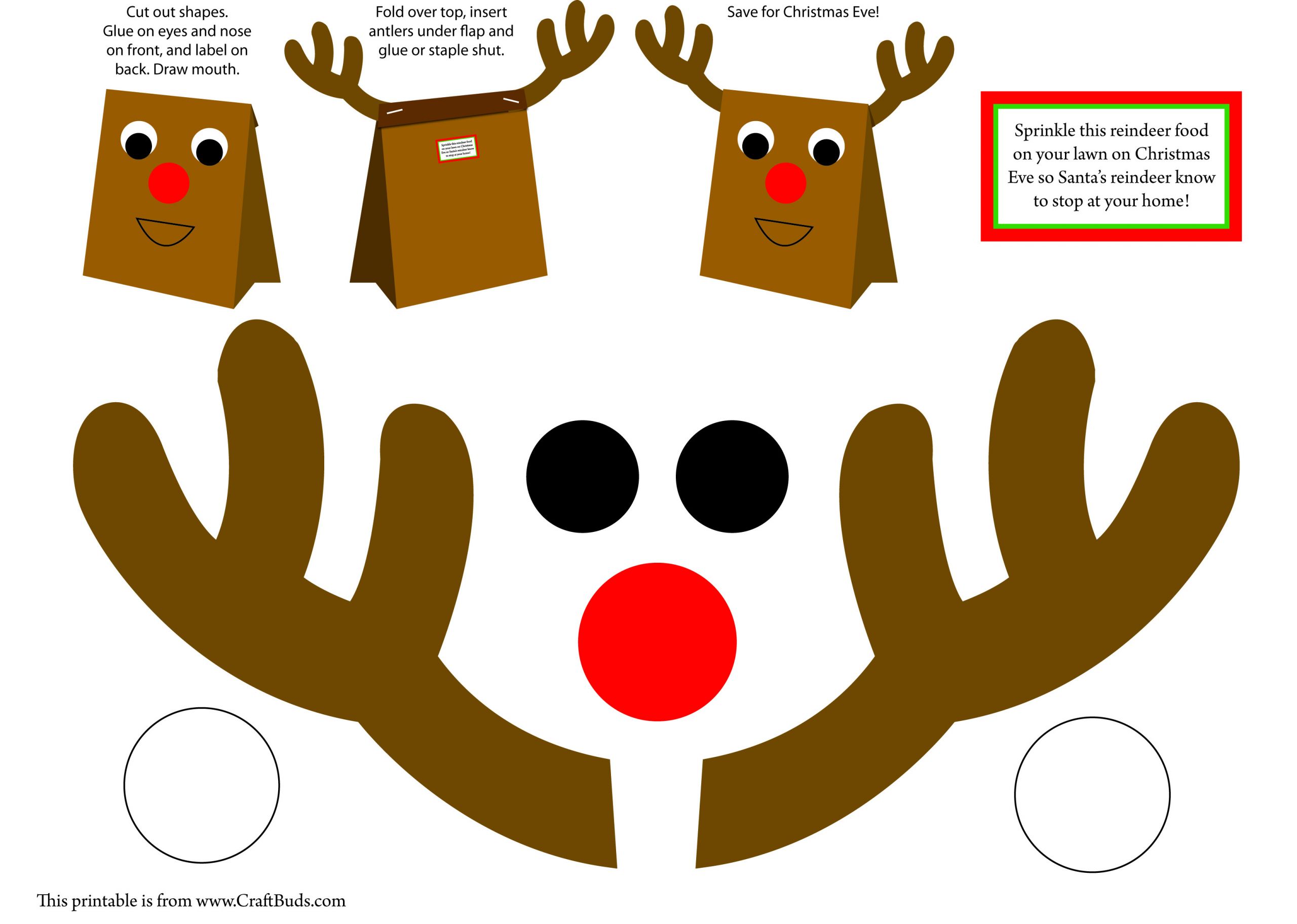 Printable Christmas Crafts For Kids
 Last Minute Christmas Gifts for Kids and Adults