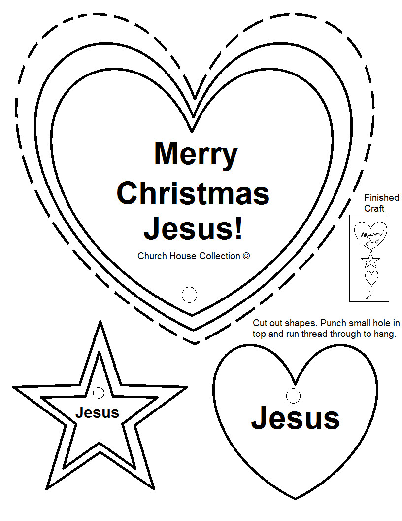 Printable Christmas Crafts For Kids
 Church House Collection Blog December 2013