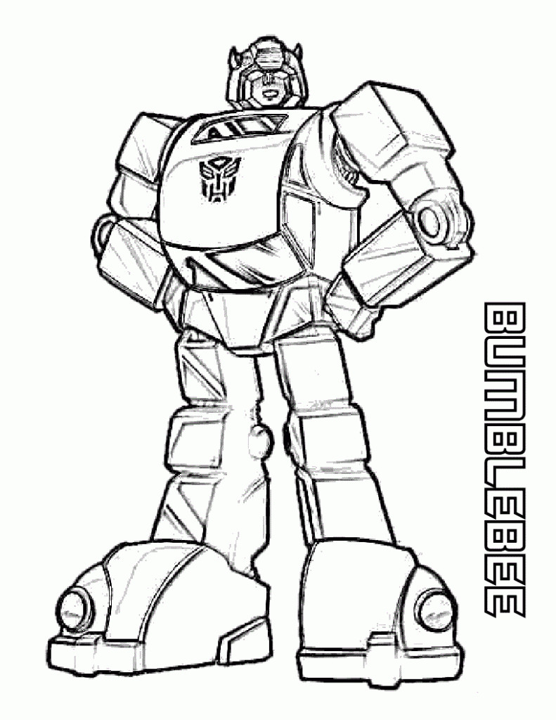 Printable Coloring For Kids
 Free Printable Transformers Coloring Pages For Kids