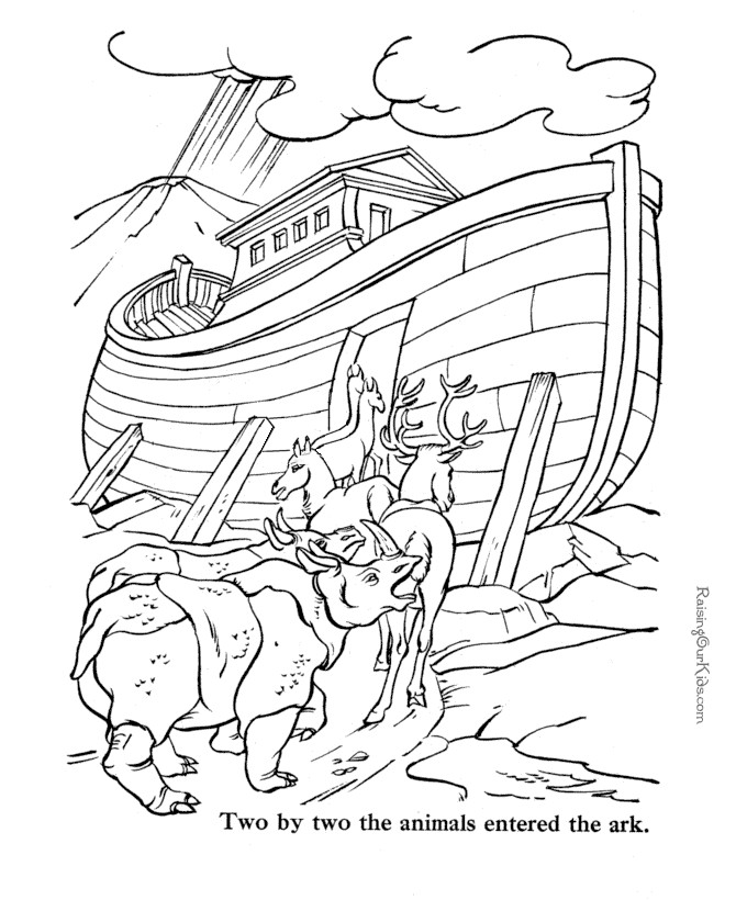 Printable Coloring Pages Bible Stories
 Bible coloring pages to print 014