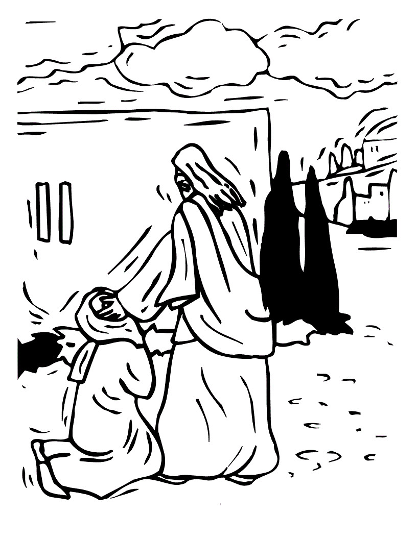 Printable Coloring Pages Bible Stories
 Bible Coloring Pages Teach your Kids through Coloring