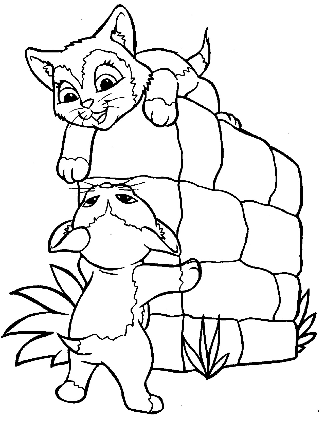 Printable Coloring Pages Cats
 Free Printable Cat Coloring Pages For Kids