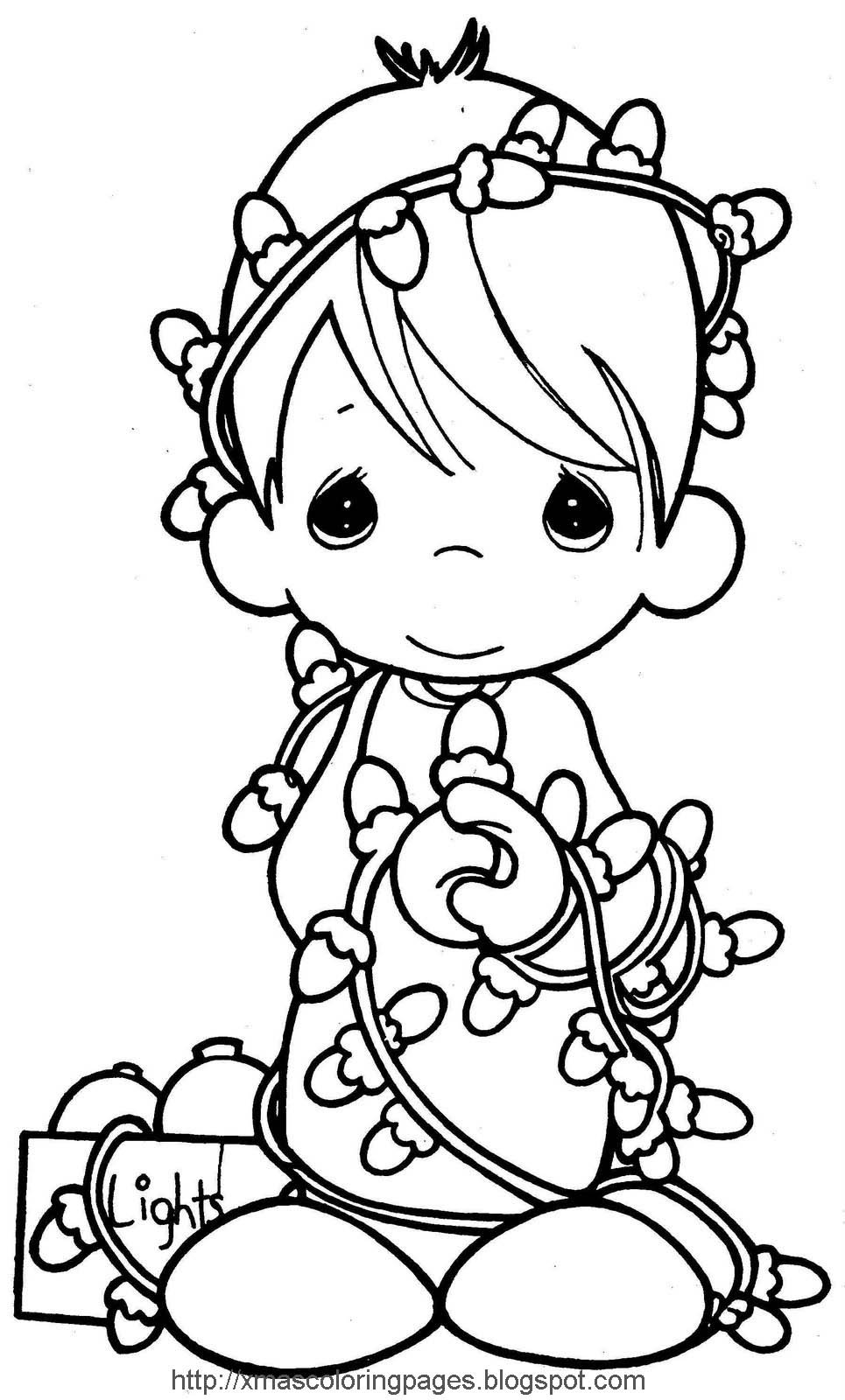 Printable Coloring Pages Christmas
 XMAS COLORING PAGES