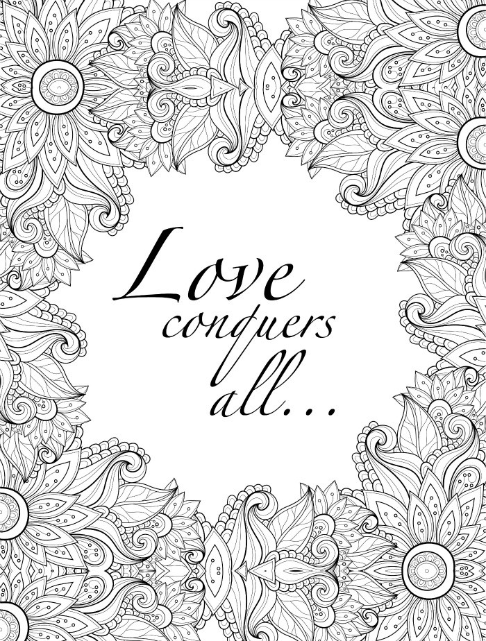 Printable Coloring Pages For Adults Love
 Valentines Day Coloring Pages for Adults Best Coloring
