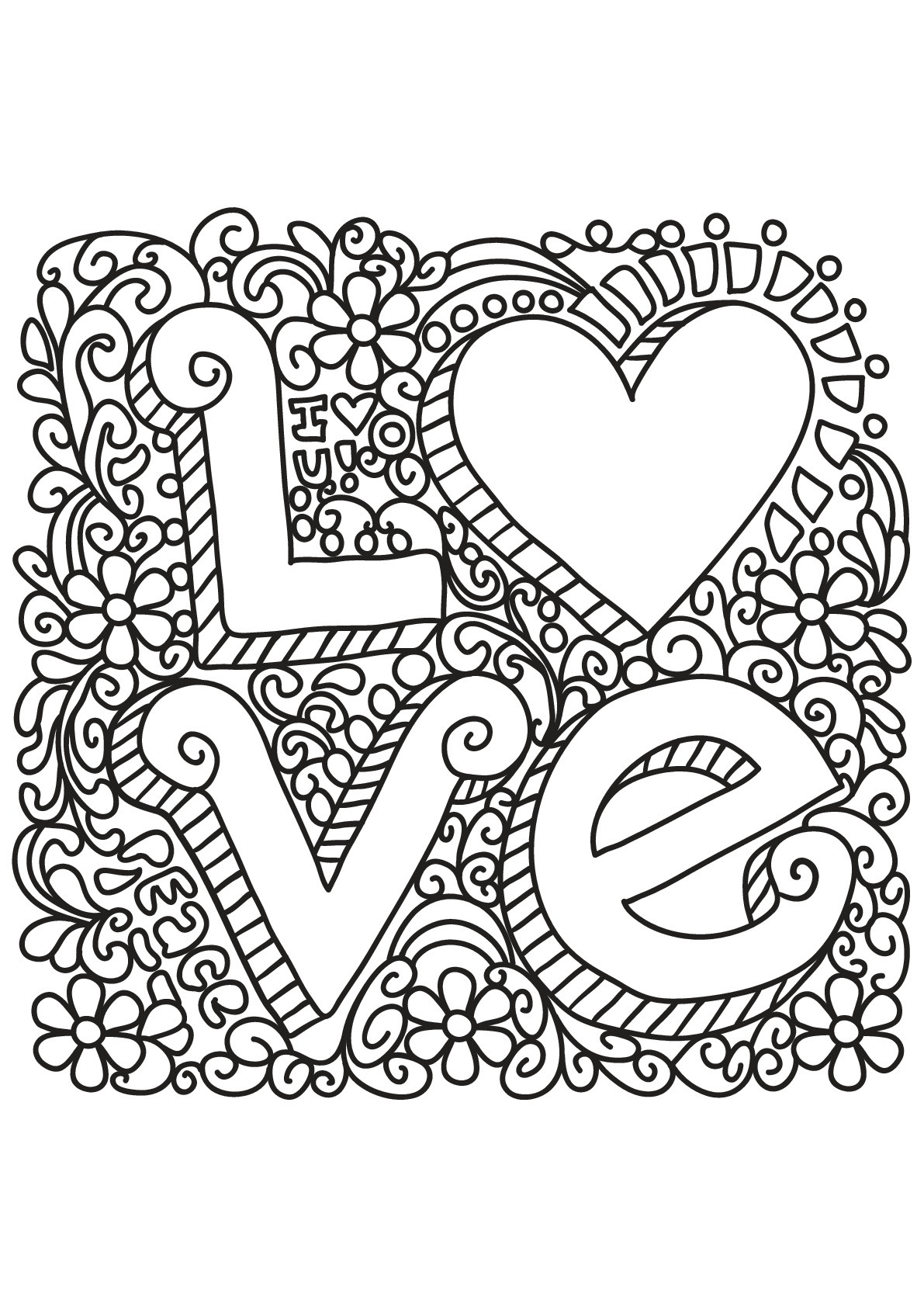 Printable Coloring Pages For Adults Love
 Free book quote 2 Quotes Adult Coloring Pages