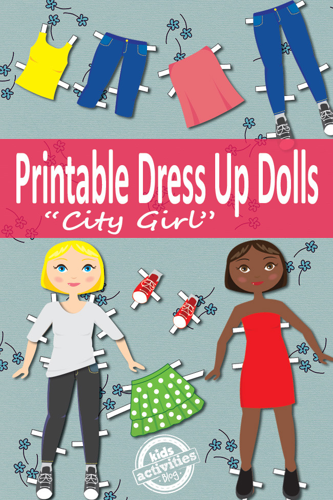 Printable Crafts For Preschoolers
 FREE Dress up Dolls