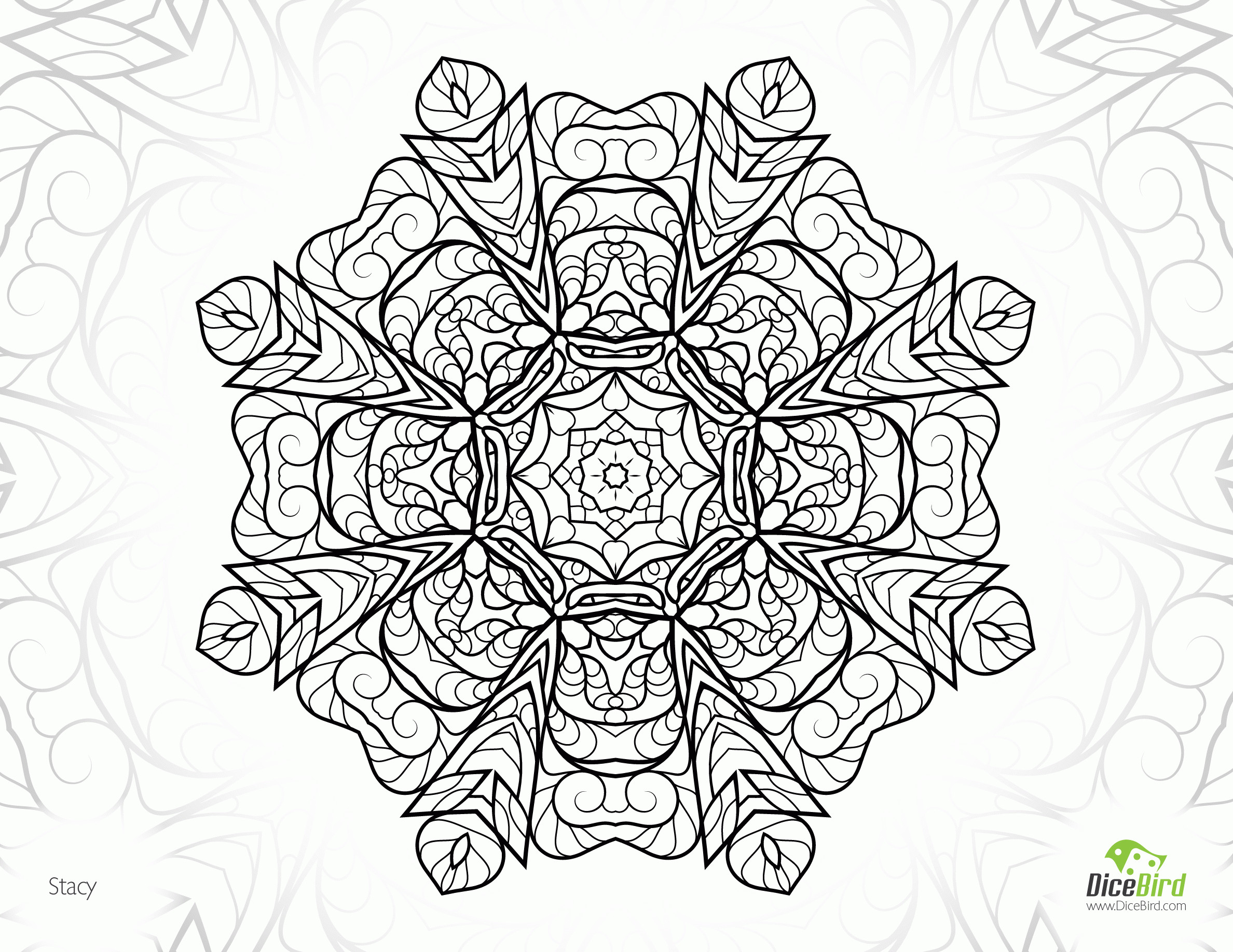 Printable Detailed Coloring Pages
 Intricate Coloring Pages Pdf Coloring Home