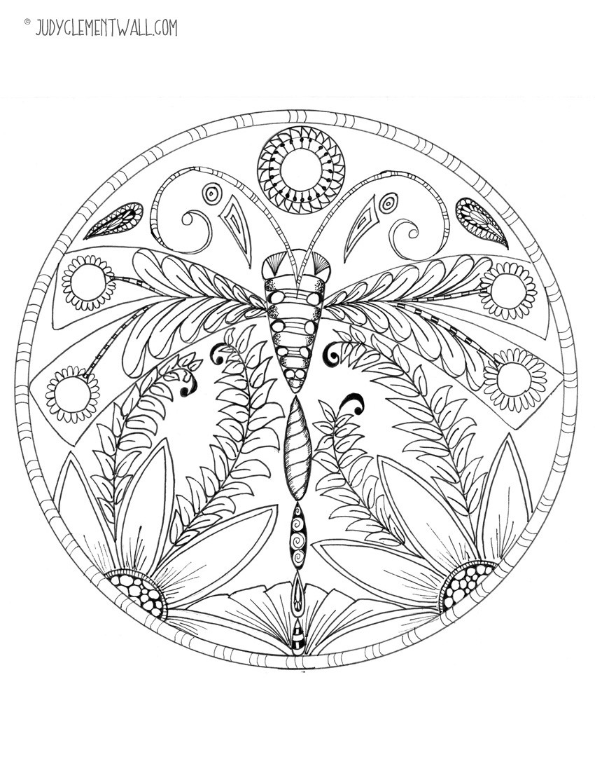 Printable Detailed Coloring Pages
 Coloring Pages JudyClementWall
