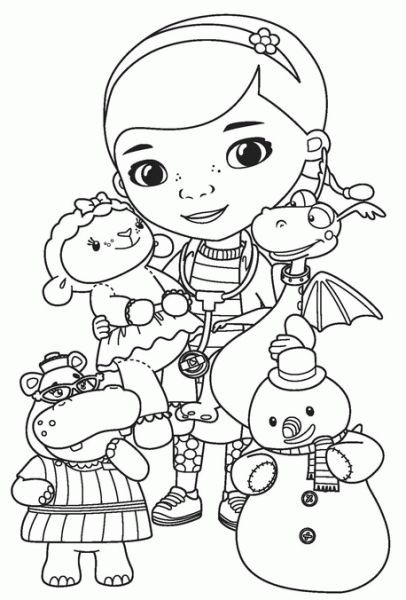 21 Best Printable Doc Mcstuffins Coloring Pages – Home, Family, Style