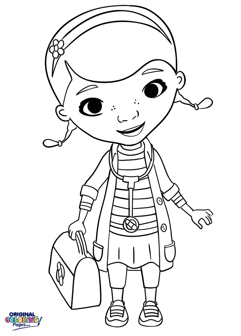 21 Best Printable Doc Mcstuffins Coloring Pages - Home, Family, Style