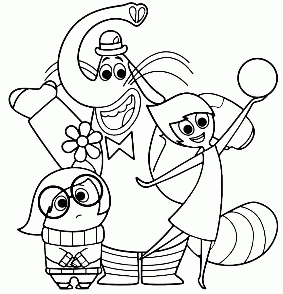 Printable Kids Coloring Sheets
 Inside Out Coloring Pages Best Coloring Pages For Kids