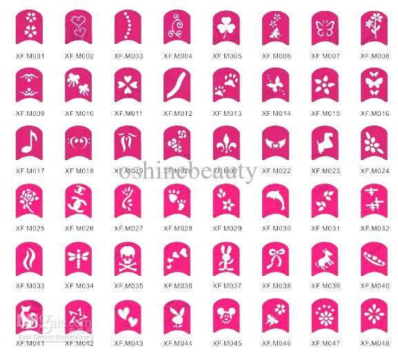 Printable Nail Designs
 37 Printable Nail Design Stencils StylePics