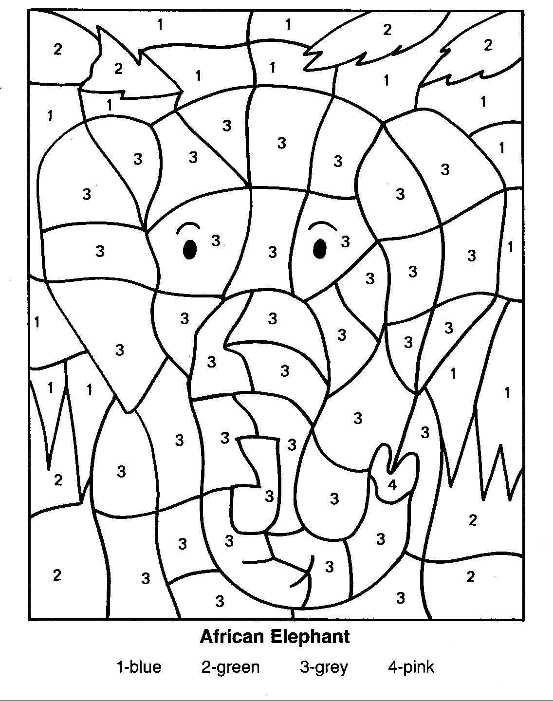 Printable Number Coloring Pages
 Numbers Coloring Pages