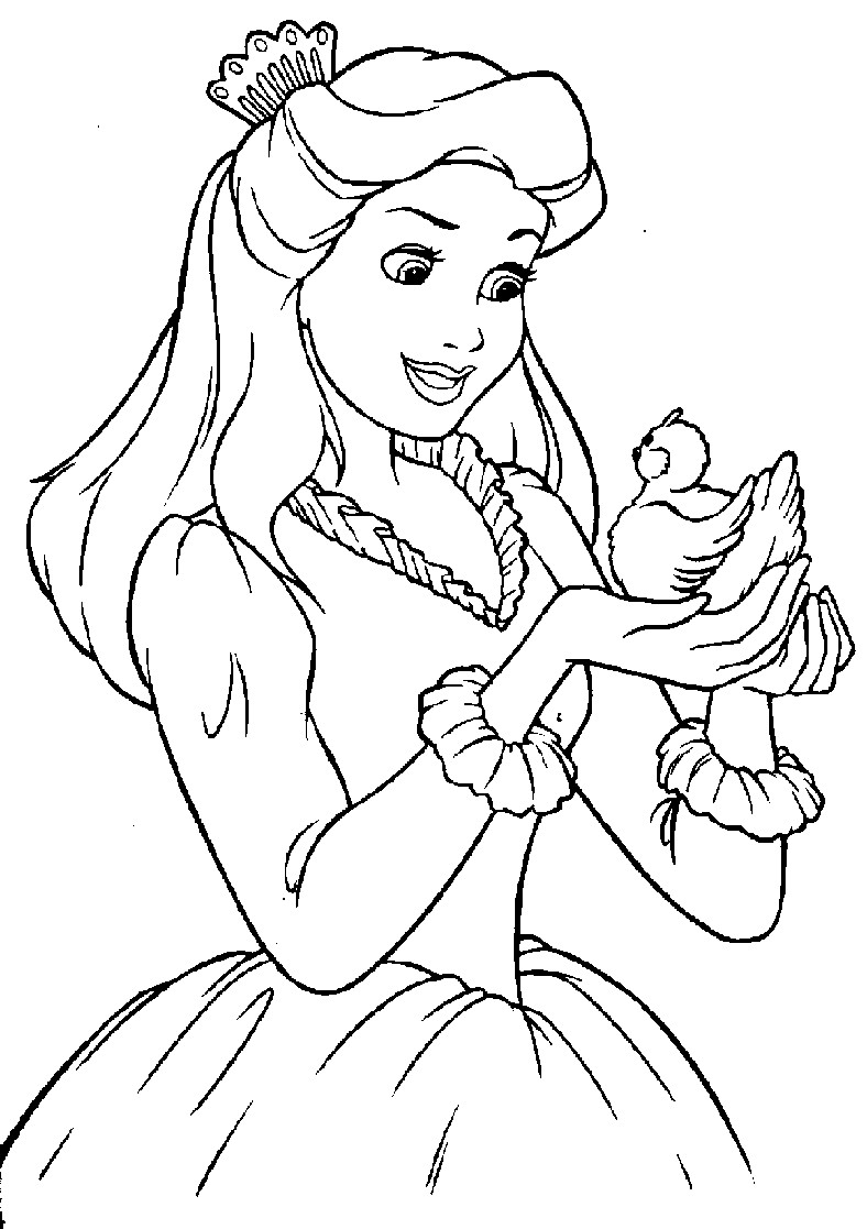 Printable Princess Coloring Pages
 Printable Coloring Pages Disney Princess Coloring Pages