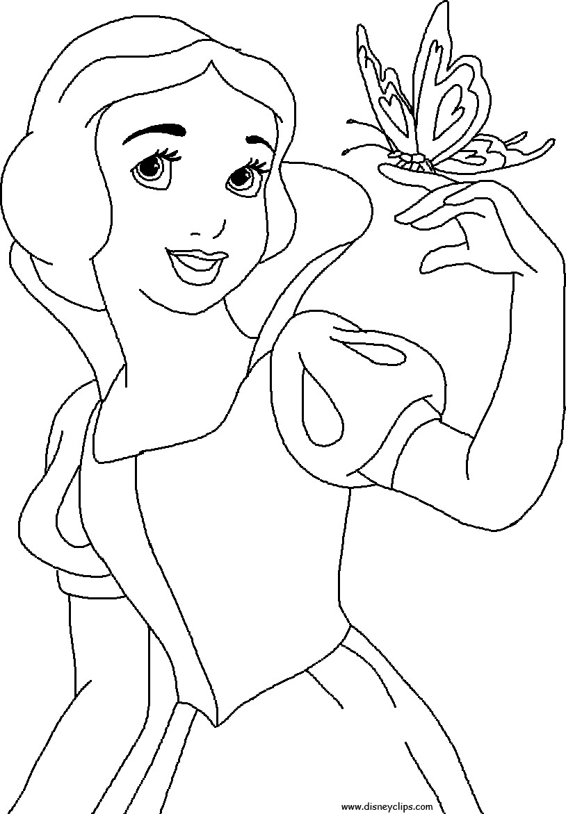 Printable Princess Coloring Pages
 出典