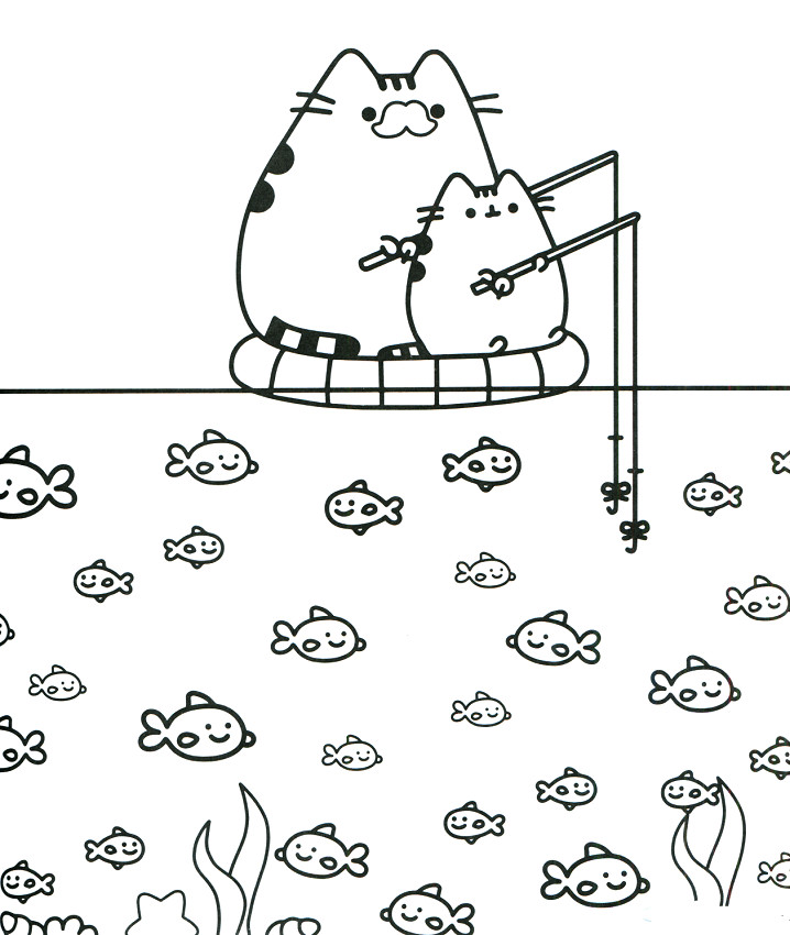 Printable Pusheen Coloring Pages
 20 Free Pusheen Coloring Pages To Print