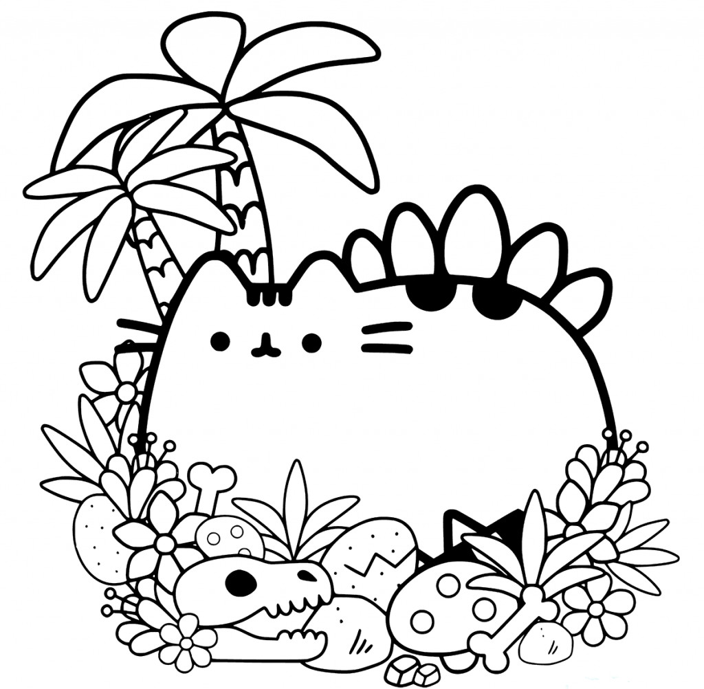 Printable Pusheen Coloring Pages
 20 Free Pusheen Coloring Pages To Print