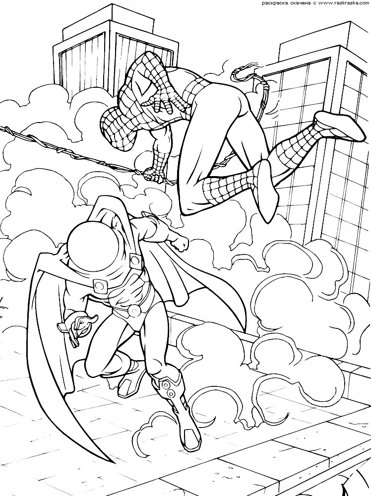 Printable Spiderman Coloring Pages
 The Amazing Spider Man Coloring Pages Spiderman Color