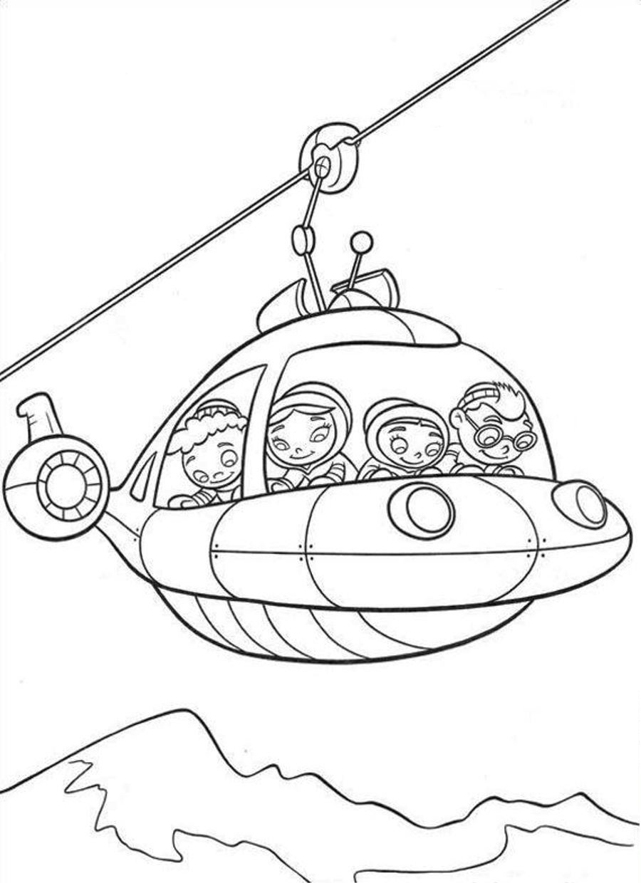 Printable Toddler Coloring Pages
 Free Printable Little Einsteins Coloring Pages Get ready