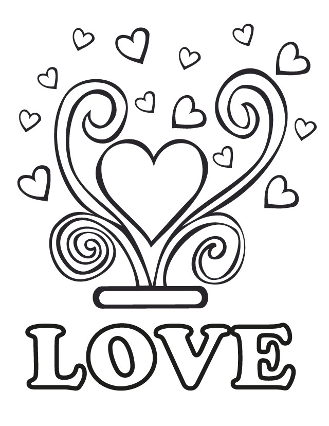 Printable Wedding Coloring Pages
 Wedding coloring pages Wedding love