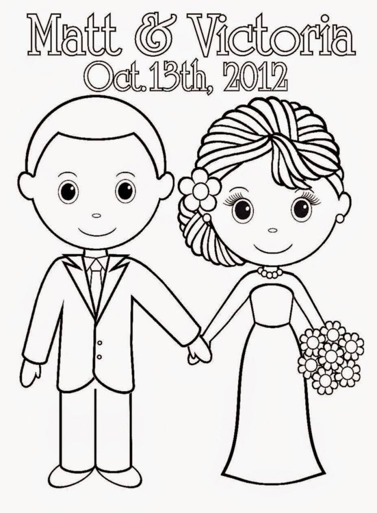 Printable Wedding Coloring Pages
 10 Ways Adult Coloring Books and Weddings Go Hand in Hand