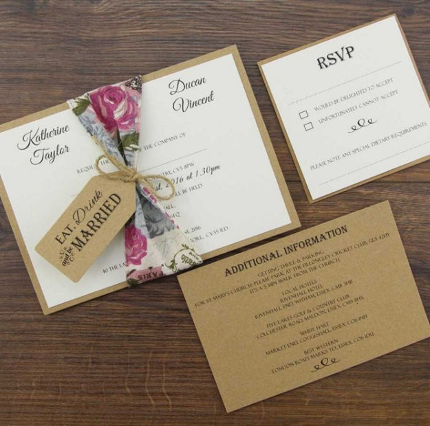 Printable Wedding Invitations Kits
 DIY Wedding Invitation Kits DIY Ready