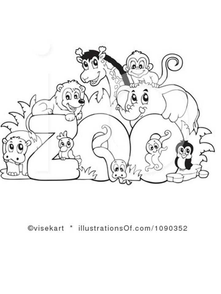 Printable Zoo Animal Coloring Pages
 34 Best Zoo Coloring Pages