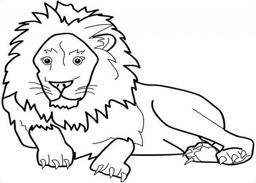 Printable Zoo Animal Coloring Pages
 Zoo Animals Kids Coloring Pages with Free Colouring
