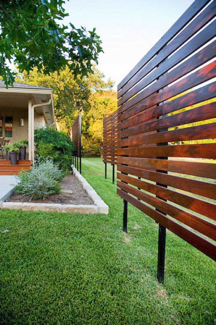 Private Backyard Ideas
 Beautiful Modern Fence Design Ideas