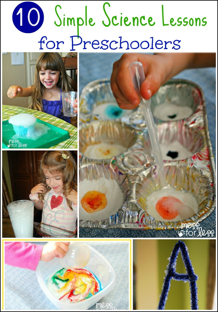 Project For Preschoolers
 Preschool Science Magnet Exploration Mess for Less