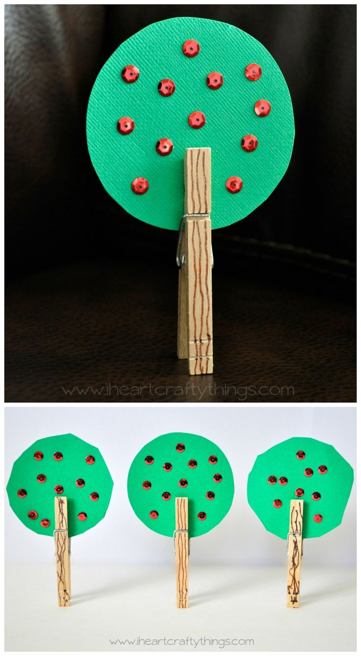 Project For Preschoolers
 Apple Tree Craft for Preschoolers